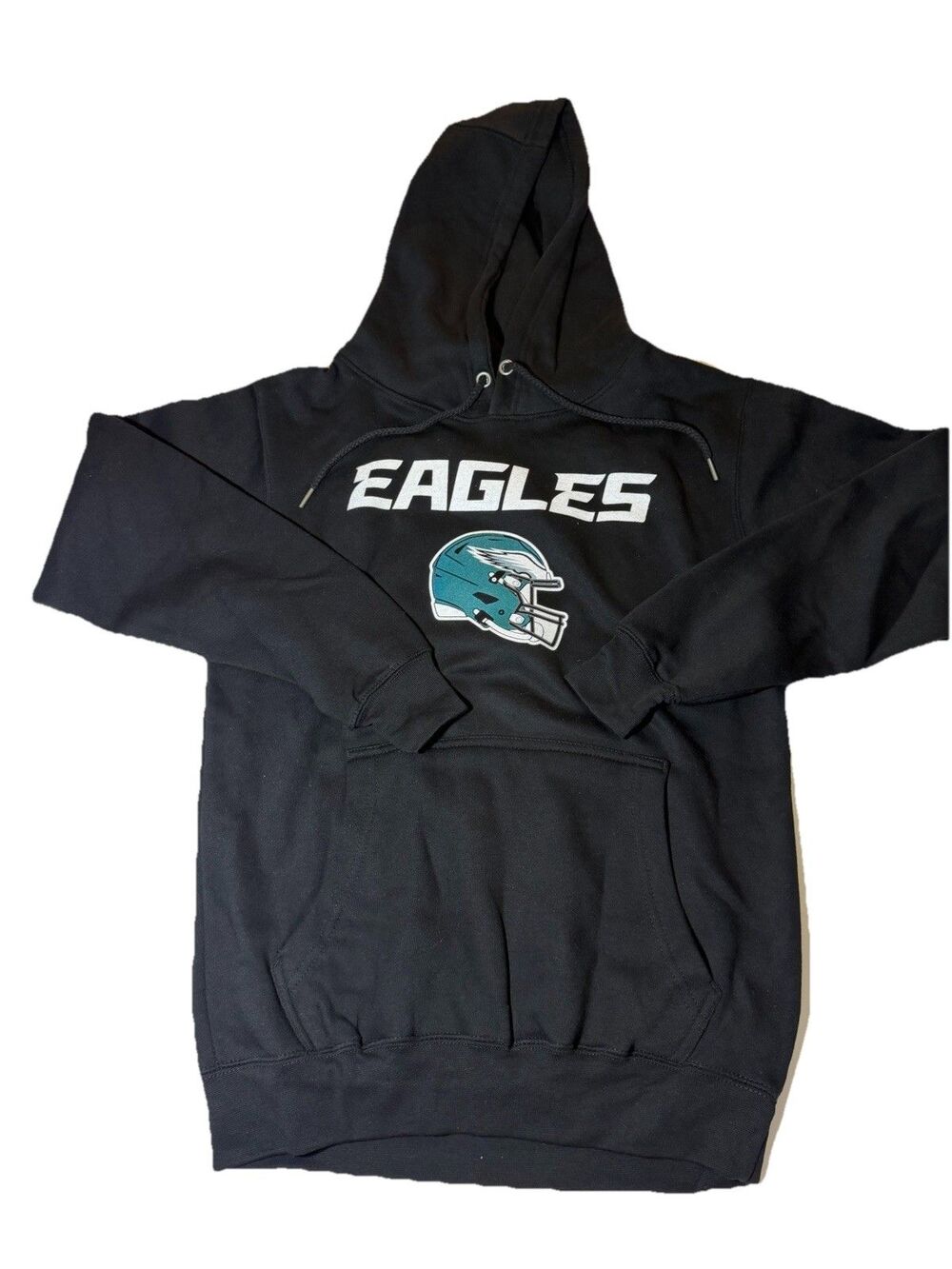 New NWOT Fanatics Eagles Saquon Barkley #26 Black Pullover Hoodie Small NFL